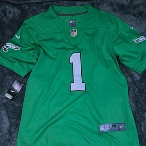 Jalen Hurts Kelly Green Jersey
